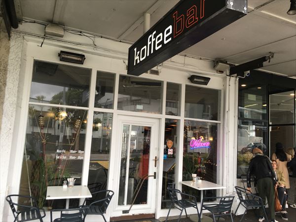 ニュージーランド/オークランド/グレイリンのカフェ
