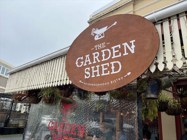 マウントイーデンのカフェ、The Garden Shed